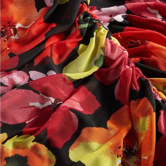 B Darlin Floral, Bodycon Party Dress - Picture 5 of 6